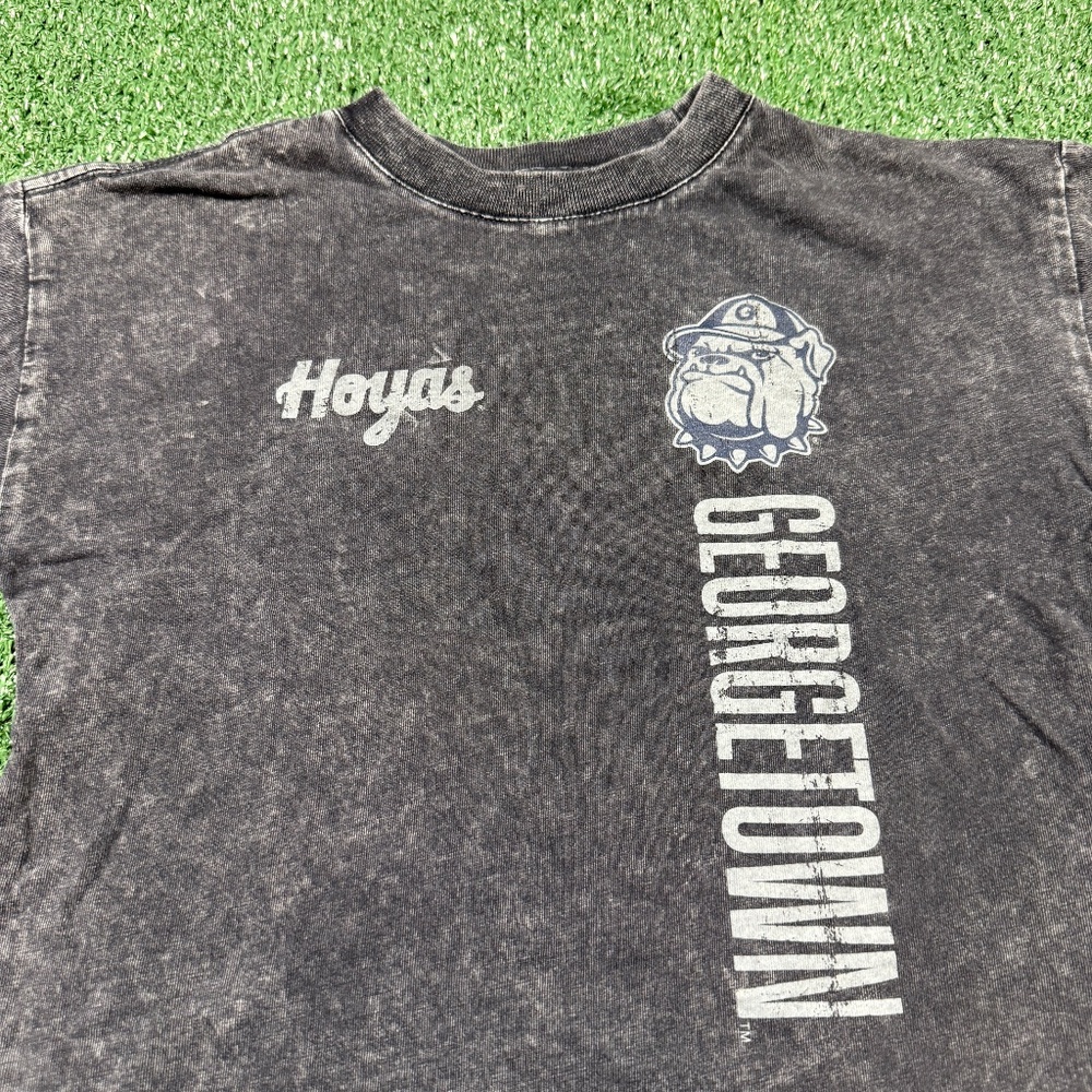 Cotton On Georgetown Hoyas Graphic T Shirt Toddler Size 2T Black Short Sleeve - Picture 2 of 3